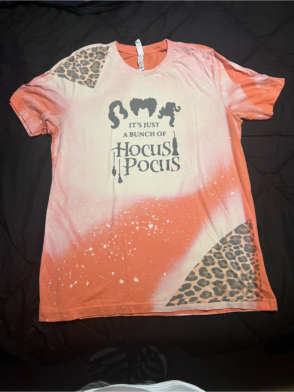 Orange 'It's Just a Bunch of Hocus Pocus' Graphic Tee